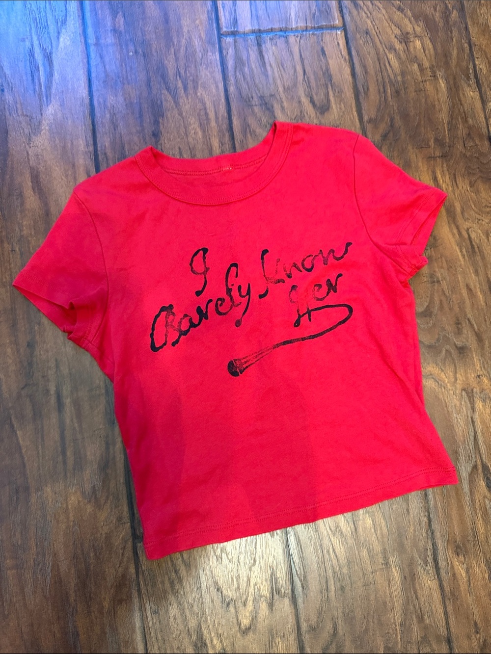 Sombr Concert Tee - 'I Barely Know Her'